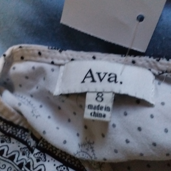 AVA. gypsy boho white dress - Picture 5 of 6